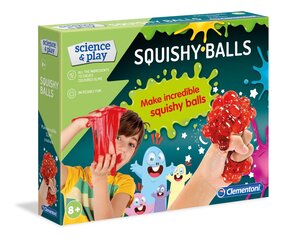 Творческий набор Clementoni Squishy Ball, 61896 цена и информация | Развивающие игрушки | pigu.lt