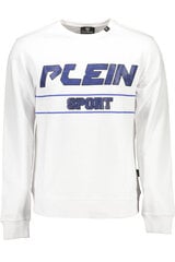 Свитер мужской Plein Sport, белый цена и информация | Мужской джемпер | pigu.lt