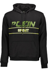 Мужской свитер Plein Sport, черный цена и информация | Мужские свитера | pigu.lt