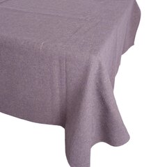 Pilka lininė staltiesė, austa vienpusiu eglutės raštu. kaina ir informacija | Staltiesės, servetėlės | pigu.lt