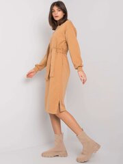 Платье женское, коричневого цвета цена и информация | Платья | pigu.lt