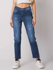 Женские синие джинсы из денима цена и информация | Джинсы для женщин | pigu.lt