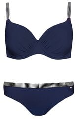 Moteriškas maudymosi kostiumėlis Self S940M7*1, tamsiai mėlynos /baltos spalvos kaina ir informacija | Maudymosi kostiumėliai | pigu.lt