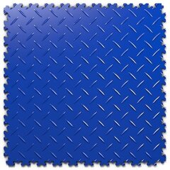 Sudedamos PVC lentelės Fortelock Light Diamonds 2060 Blue kaina ir informacija | Grindų plytelės | pigu.lt