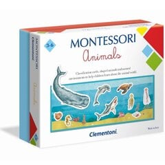 Образовательный инструмент МОНТЕССОРИ Clementoni ANIMALS,61890 цена и информация | Развивающие игрушки | pigu.lt