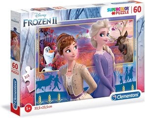 Dėlionė Clementoni Frozen 2, 26056, 60 d. kaina ir informacija | Dėlionės (puzzle) | pigu.lt