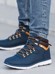 Vyriški žieminiai batai Ombre T312, mėlyni kaina ir informacija | Vyriški batai | pigu.lt