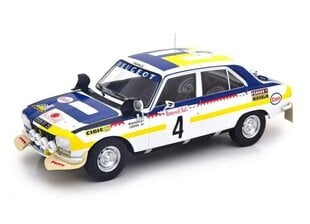 Модель автомобиля Peugeot 504 Ti #4 Rallye Marokko 1975 T.Mäkinen/H.Liddon IXO 1:18 цена и информация | Коллекционные модели автомобилей | pigu.lt