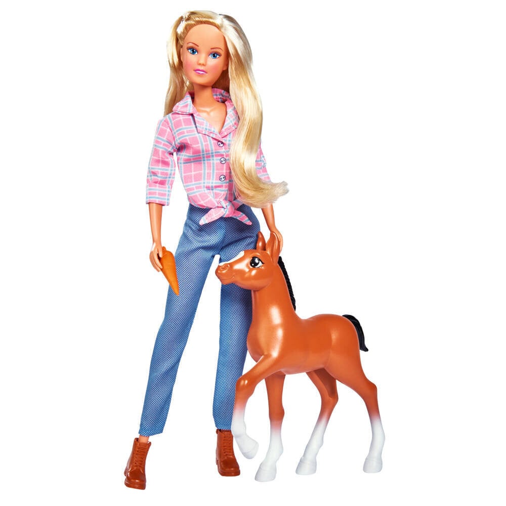 Lėlė Steffi Love su poniu, 29 cm цена и информация | Žaislai mergaitėms | pigu.lt