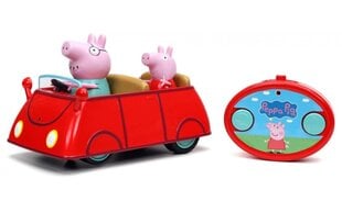 Radijo bangomis valdomas automodelis su figŪrėlėmis Kiaulytė Pepa (Peppa Pig) kaina ir informacija | Žaislai mergaitėms | pigu.lt