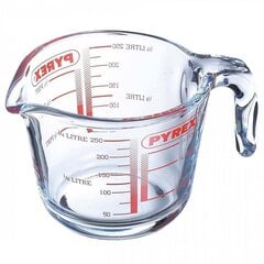 Pyrex matavimo indas, 0,25 l kaina ir informacija | Pyrex Virtuvės, buities, apyvokos prekės | pigu.lt