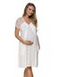 Naktinukai nėščioms moterims 3118, baltos spalvos цена и информация | Naktiniai, pižamos moterims | pigu.lt