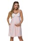 Naktinukai nėščioms moterims 3122, rožinės spalvos kaina ir informacija | Naktiniai, pižamos moterims | pigu.lt