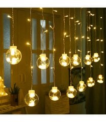 Girlianda "Lemputės", šilta šviesa kaina ir informacija | Girliandos | pigu.lt