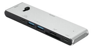 Šakotuvas Deltaco USBC-HDMI21, HDMI/DisplayPort/USB-A/USB-C kaina ir informacija | Adapteriai, USB šakotuvai | pigu.lt