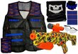 Vaikiškas kostiumas su šautuvu ir priedais цена и информация | Karnavaliniai kostiumai | pigu.lt