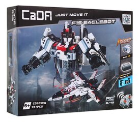 Bricks Cada 2in1 F15 Falcon Eaglebot RC 917 dalių C51030W kaina ir informacija | Konstruktoriai ir kaladėlės | pigu.lt