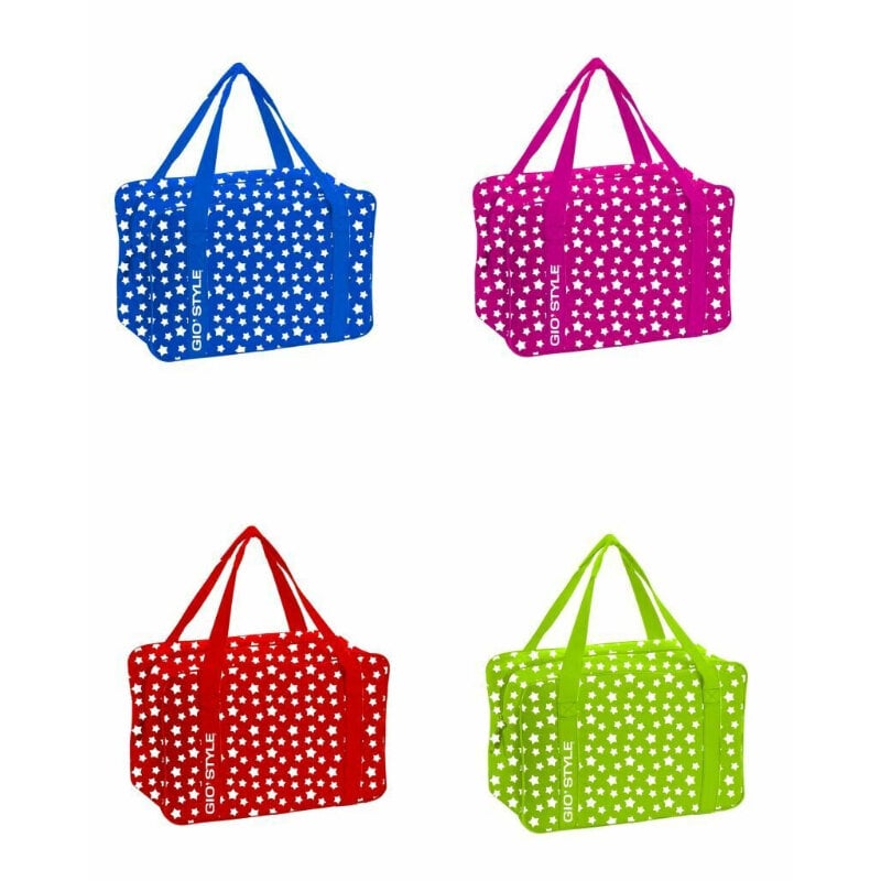 Termo krepšys Stars 24, asorti: raudonas / žalias / mėlynas / rožinis kaina ir informacija | Šaltkrepšiai, šaltdėžės ir šaldymo elementai | pigu.lt