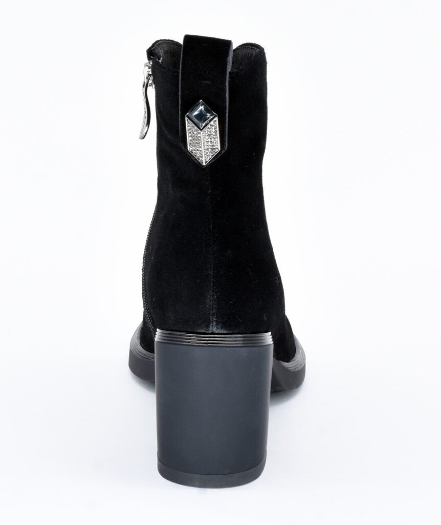 Aulinukai moterims Lazzaro 25702021.40, juodi цена и информация | Aulinukai, ilgaauliai batai moterims | pigu.lt