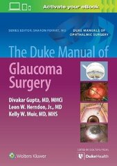 Duke Manual Of Glaucoma Surgery kaina ir informacija | Užsienio kalbos mokomoji medžiaga | pigu.lt