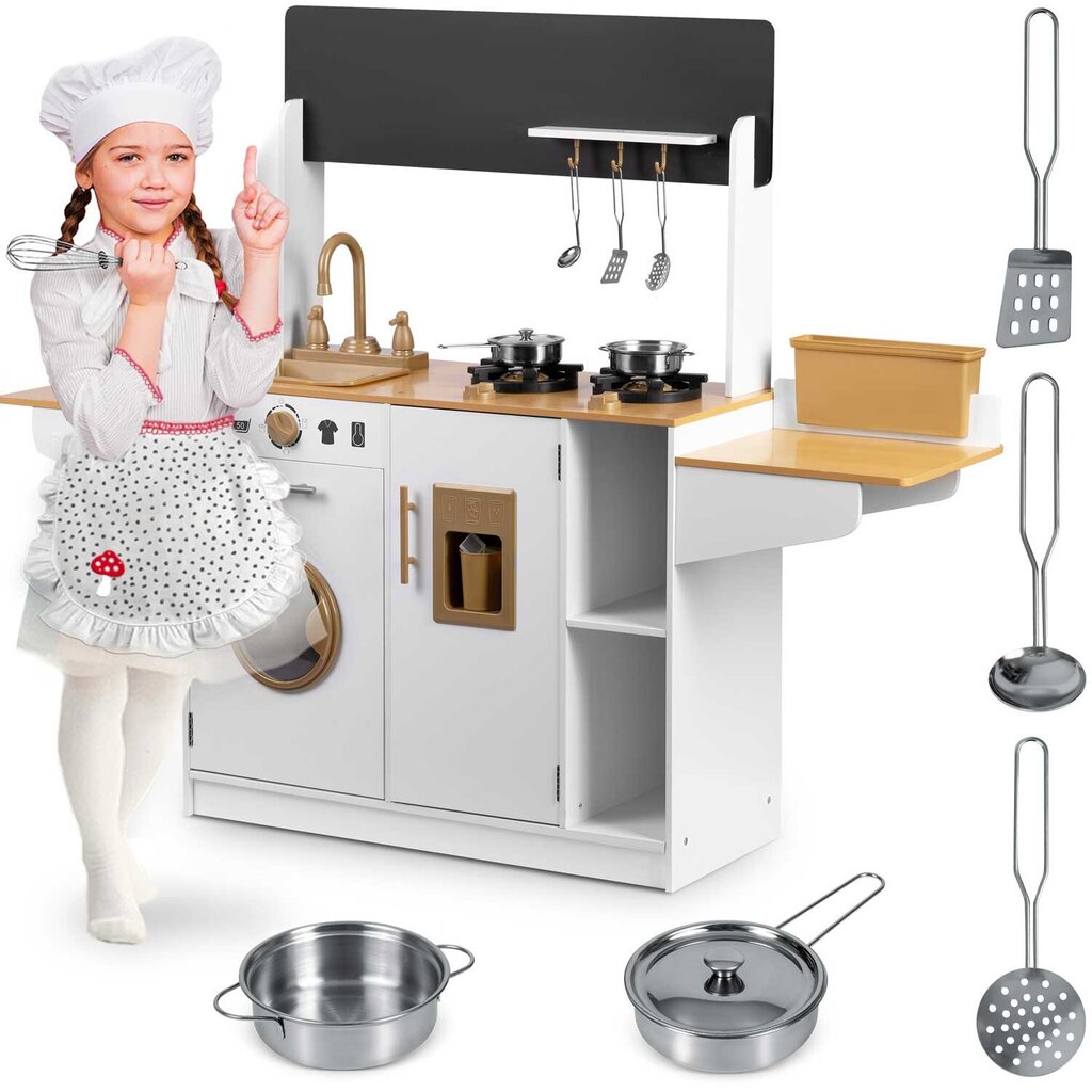 Medinė virtuvė vaikams Ricokids RC836 kaina ir informacija | Žaislai mergaitėms | pigu.lt