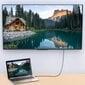 Wozinsky cable HDMI 2.1 8K 60 Hz 48 Gbps / 4K 120 Hz / 2K 144 Hz 2m silver (WHDMI-20) kaina ir informacija | Kabeliai ir laidai | pigu.lt