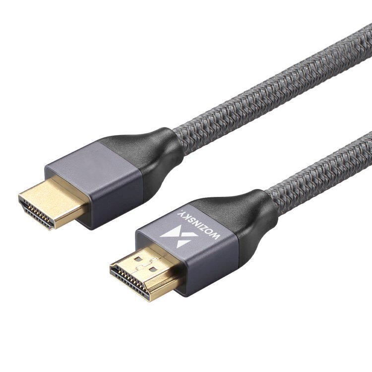 HDMI laidas, 3 m, sidabrinis цена и информация | Kabeliai ir laidai | pigu.lt