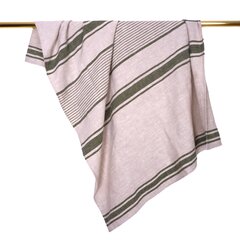 Льняное одеяло Norravilla Village Green, 140x140 см. цена и информация | Покрывала, пледы | pigu.lt
