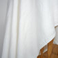 Norravilla lininis pledas Herringbone White 135x100 cm kaina ir informacija | Lovatiesės ir pledai | pigu.lt