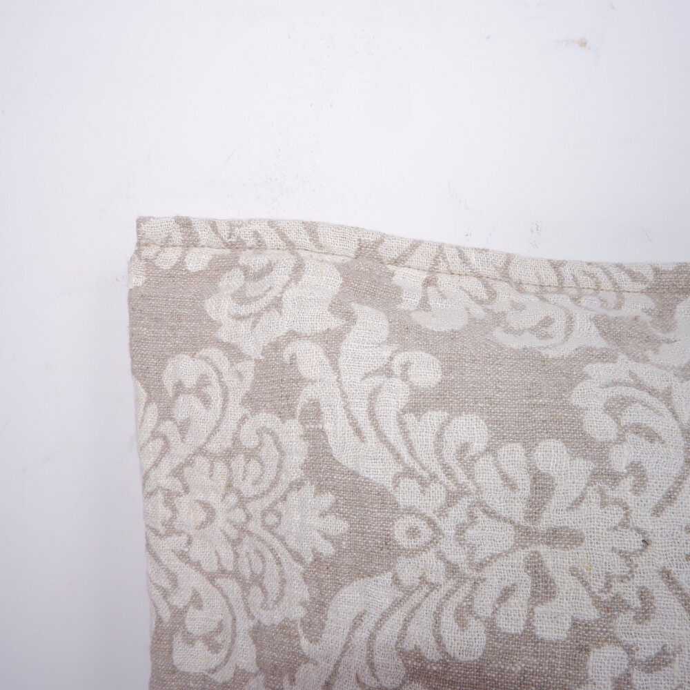 Lininis pagalvės užvalkalas Floral kaina ir informacija | Dekoratyvinės pagalvėlės ir užvalkalai | pigu.lt