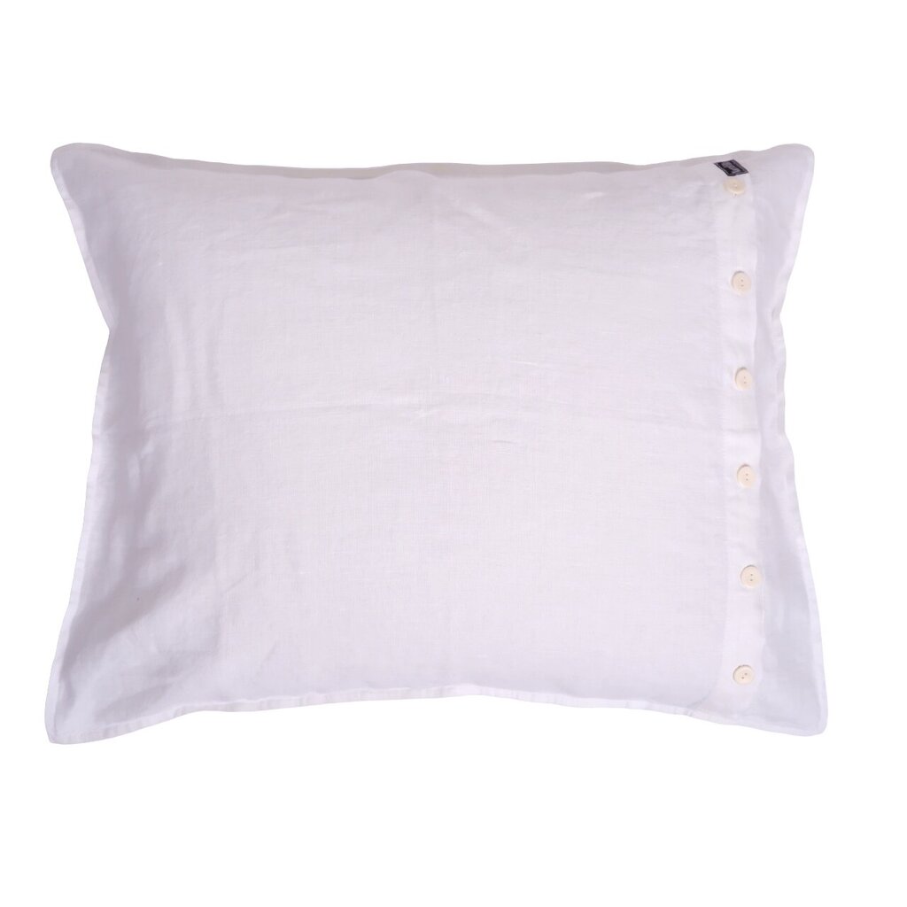 Norravilla lininis pagalvės užvalkalas White kaina ir informacija | Patalynės komplektai | pigu.lt