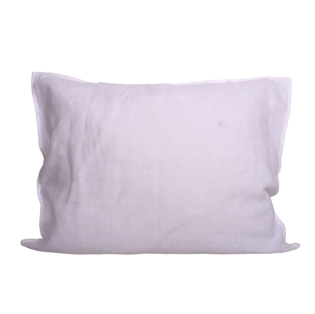 Norravilla lininis pagalvės užvalkalas White kaina ir informacija | Patalynės komplektai | pigu.lt