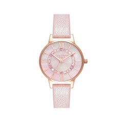 Женские часы Olivia Burton Wonderland Pink  цена и информация | Женские часы | pigu.lt