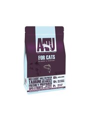 AATU sausas maistas katėms su lašiša ir silke, 3 kg kaina ir informacija | Sausas maistas katėms | pigu.lt