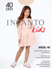 Pėdkelnės mergaitėms Incanto Angel 40 DEN, rudos цена и информация | Носки, колготки для девочек | pigu.lt