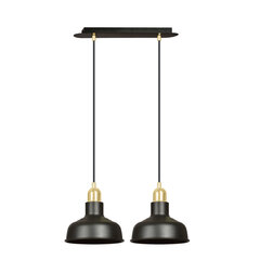Emibig подвесной светильник Ibor 2 Black цена и информация | Люстры | pigu.lt