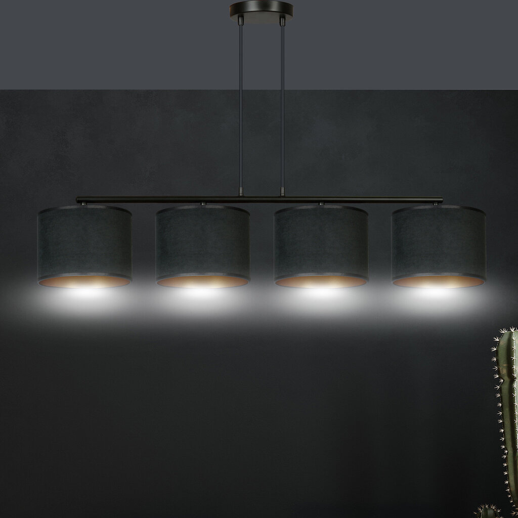 Emibig pakabinamas šviestuvas Hilde 4 BL Black kaina ir informacija | Pakabinami šviestuvai | pigu.lt