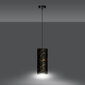 Emibig pakabinamas šviestuvas Karli 1 BL Marbel Black kaina ir informacija | Pakabinami šviestuvai | pigu.lt