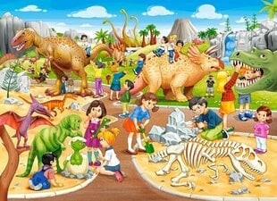 Dėlionė Castorland Dinozaurų Parkas, 70 detalių kaina ir informacija | Dėlionės (puzzle) | pigu.lt