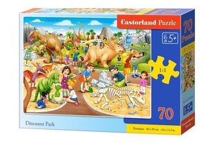 Dėlionė Castorland Dinozaurų Parkas, 70 detalių kaina ir informacija | Dėlionės (puzzle) | pigu.lt
