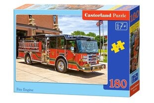 Dėlionė su gaisrinės automobiliu Castroland,180 d. kaina ir informacija | Dėlionės (puzzle) | pigu.lt