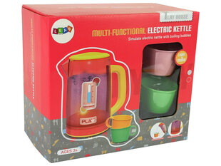 Чайник игрушечный с аксессуарами, розовый цена и информация | Игрушки для девочек | pigu.lt