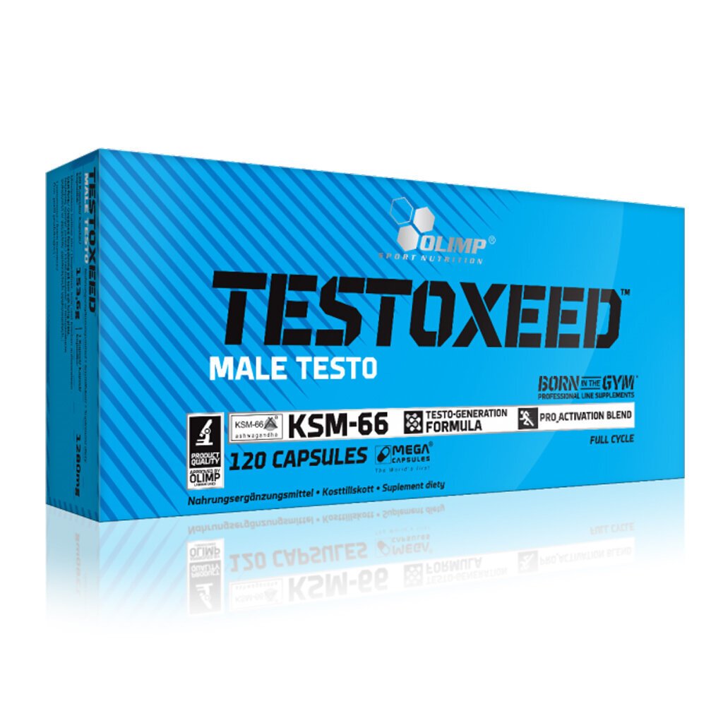 Maisto papildas Olimp TESTOXEED 120 kaps. цена и информация | Testosterono skatintojai | pigu.lt