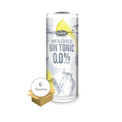 Nealkoholinis kokteilis Twisst Gin Tonic, 250 ml x 6 vnt. цена и информация | Безалкогольные напитки | pigu.lt