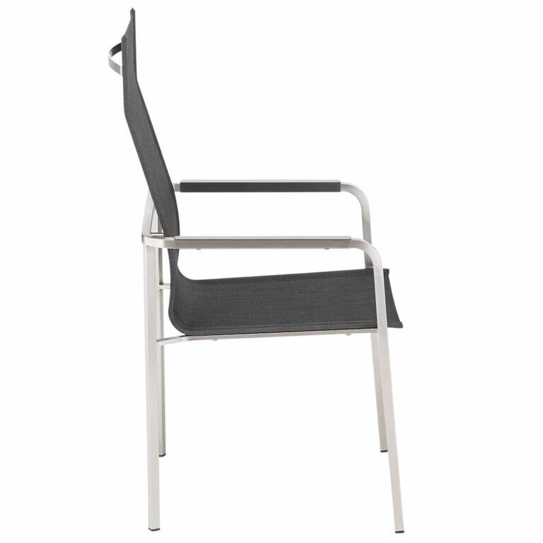 Lauko kėdė Kettler Feel, pilka kaina ir informacija | Lauko kėdės, foteliai, pufai | pigu.lt