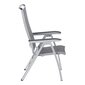 Sulankstoma kėdė Kettler Forma II, pilka/sidabrinės spalvos kaina ir informacija | Lauko kėdės, foteliai, pufai | pigu.lt