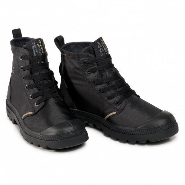 Batai Palladium Pampa Lite Rcycl Waterproof, juodi kaina ir informacija | Aulinukai, ilgaauliai batai moterims | pigu.lt