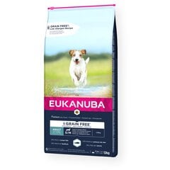 Eukanuba Grain Free для собак мелких и средних пород, 12 кг цена и информация | Сухой корм для собак | pigu.lt