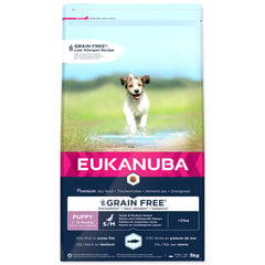 Eukanuba šunims su žuvimi, 3 kg цена и информация |  Сухой корм для собак | pigu.lt