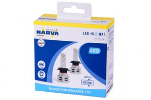 Лампа автомобильная NARVA LED H7 RPL2, 2 шт. цена и информация | Автомобильные лампочки | pigu.lt